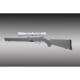 Hogue Hoge Rubber Overmolded Stock with .920 Dia Barrel Channel for Ruger 10-22 Slate Grey 0F7B0353, HA22212