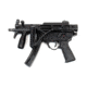 A3 Industries Skelestock Skeleton Stock, 6061 T6 Aluminum, A3T Picatinny Hinge, 9.5in, Black, SK-H2-9.50