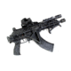 A3 Industries Skelestock Skeleton Stock, 6061 T6 Aluminum, A3T Picatinny Hinge, 9.5in, Black, SK-H2-9.50