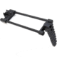 A3 Industries Universal Picatinny Mount - Modular Telescoping Stock w/Rubber Buttpad, Black, 7.00in, MTS-PIC-7.00-BP2