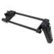 A3 Industries Universal Picatinny Mount - Modular Telescoping Stock w/Rubber Buttpad, Black, 7.00in, MTS-PIC-7.00-BP2
