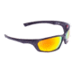 A7 Defense Rough Rider Tactical Glasses, Black, Infernus Orange lenses A7RRGIO