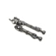 ACCU-TAC BR-4 G2 Bipod, Picatinny, Flat Black, 5.5-8.25in, BRB-G200