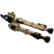 ACCU-TAC FDE BR-4 G2 Bipod, Picatinny, Tan, Small, TBRB-G200