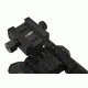 ACCU-TAC Small Caliber Rifle Bi-Pod, Flat Black, Medium SRB-0500
