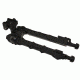 ACCU-TAC Small Caliber Rifle Bi-Pod, Flat Black, Medium SRB-0500