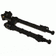 ACCU-TAC Small Caliber Rifle Bi-Pod, Flat Black, Medium SRBQD-0500