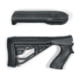 USED, Adaptive Tactical EX Performance Forend And M4-Style Stock for Remington Shotguns, Black, AT-02000, Black, AT-02000