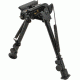 Aimtech Adjustable Heavy Duty Stud Mount Bipod, Lever Locking Pivot, Black, 13.5-23in AFA-10857