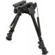 Aimtech Adjustable Heavy Duty Stud Mount Bipod, Lever Locking Pivot, Black, 13.5-23in AFA-10857
