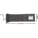 Allen 14-inch Handguns/Revolvers Gun Sock, Gray, 13170