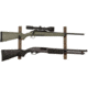 Allen 2-Firearms Gun Collector Hardwood Gun Rack, 2 Rifle/Shotgun, Brown/Black, Wood/Steel, 5659