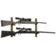Allen 2-Firearms Gun Collector Hardwood Gun Rack, 2 Rifle/Shotgun, Brown/Black, Wood/Steel, 5659