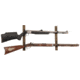 Allen 2-Firearms Gun Collector Hardwood Gun Rack, 2 Rifle/Shotgun, Brown/Black, Wood/Steel, 5659