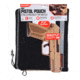 Allen 3628 Pistol Pouch Made Of Black Polyester With Lockable Zippers, ID Label
