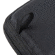 ALLEN 78-7 PISTOL CASE W/MAG POUCH COMPACT BLK