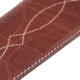 ALLEN 8508 LEATHER SLING WESTERN SCALLOP, BROWN