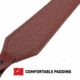 ALLEN 8510 LEATHER SLING DEER DEBOSS, BROWN
