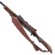 ALLEN 8510 LEATHER SLING DEER DEBOSS, BROWN