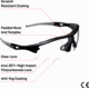 Allen Aspect Shooting Safety Glasses, Black/Gray Frame, Clear Lenses, One Size, 2380