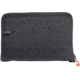 Allen Auto-Fit 2.0 Deluxe Handgun Case, Heather Gray/Red, 12 in x 8 in, 7757