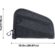 Allen Auto-Fit 2.0 Handgun Case, Black, 10.5 in x 7.25 in, 7749