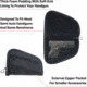 Allen Auto-Fit 2.0 Handgun Case, Black, 10.5 in x 7.25 in, 7749