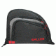 Allen Auto-Fit 2-Pocket Handgun Case Measures 9.5x7.25 Inches Black/Gray/Red