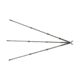 Allen Axial Shooting Stick- Tri/Bi/Monopod 61-Inch, Black, 61in, 21412