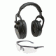 Allen Axion Ballistic Muff and Glasses Combo, Black, 2335