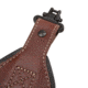 Allen BakTrak Leather Sling, Debossed Horns, Brown, 8391, 8391