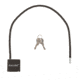 Allen Cable Lock, Black, 15in, 15414