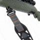 Allen Cirrus Ultralight Silicone Rubber Gun Sling w/BakTrak, Adjustsmant, 28in x 36in Lenght , 500 lbs , Black, 8502