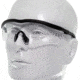 Allen Guardian Shooting Safety Glasses, Black Frame, Clear Lenses, One Size, 2384