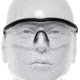Allen Guardian Shooting Safety Glasses, Black Frame, Clear Lenses, One Size, 2384