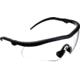 Allen Guardian Shooting Safety Glasses, Black Frame, Clear Lenses, One Size, 2384