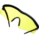 Allen Guardian Shooting Safety Glasses, Black Frame, Yellow Lenses, One Size, 2379