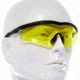 Allen Guardian Shooting Safety Glasses, Black Frame, Yellow Lenses, One Size, 2379