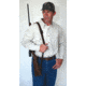 Allen Gun Sling, Quick Detachable, Brown, Leather 8432