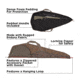 Allen Huntsman Rifle Case, 46in, Taupe/Mo Bottomland, 637-46