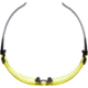 Allen Keen Shooting Safety Glasses, Black/Gray Frame, Yellow Lenses, One Size, 2377