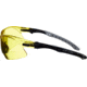 Allen Keen Shooting Safety Glasses, Black/Gray Frame, Yellow Lenses, One Size, 2377