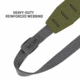 Allen KLNG Traction Rifle Sling, Molded Rubber, Ranger Green, 8533