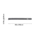 Allen Knit Gun Sock, Heather Gray, 52inx3.75in, 137