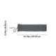 Allen Knit Handgun Sock, Heather Gray, 14x3.75in, 1314