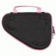 Allen Molded Compact Pistol Case 8.5 Inch Black With Pink Trim