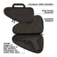 Allen Molded Pistol Case 12 Inch Black