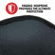 Allen Pistol Pouch Charcoal Neoprene, 7in, Charcoal, 3635