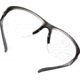 Allen Outlook Shooting Safety Glasses, Smoke Frame, Clear Lenses, One Size, 2383