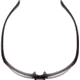 Allen Outlook Shooting Safety Glasses, Smoke Frame, Clear Lenses, One Size, 2383
